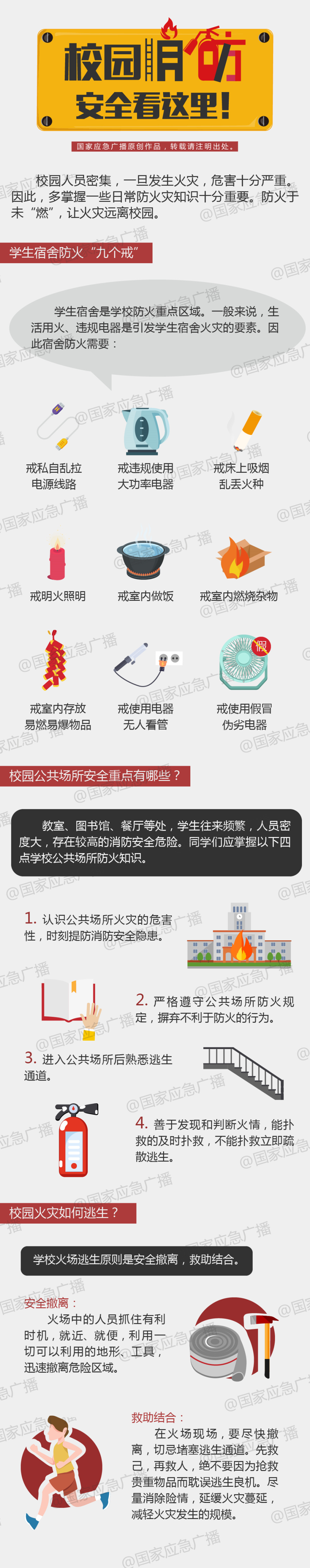 应急管理部：痛心！学校火灾，13人遇难！安全提示